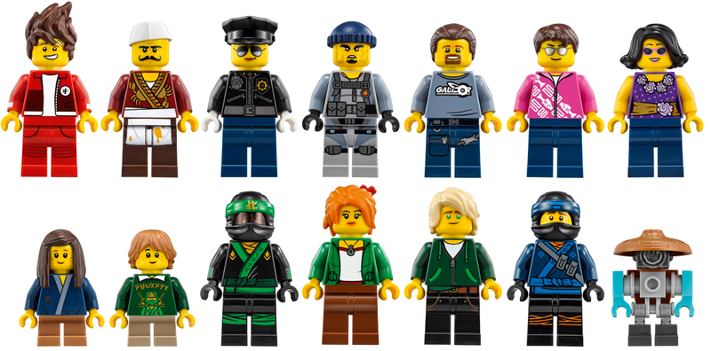 Illustration for article titled You Could Almost Live Inside Lego's Massive New Ninjago City Set